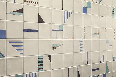 Signature Ceramic Tiles produced by Aleluia Cerâmicas, Style patchwork,handmade, 