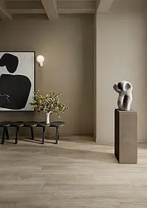 Background tile, Effect wood, Color beige, Glazed porcelain stoneware, 20x120 cm, Finish antislip