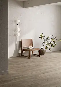 Background tile, Effect wood, Color beige, Glazed porcelain stoneware, 20x120 cm, Finish antislip