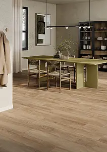 Background tile, Effect wood, Color beige, Glazed porcelain stoneware, 20x120 cm, Finish antislip