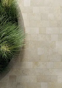Background tile, Effect other stones, Color beige, Glazed porcelain stoneware, 20x40 cm, Finish antislip