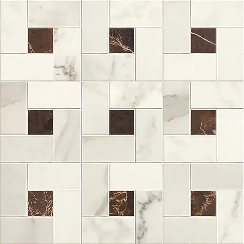 Alfalux Ceramiche, Canova, 7351185__CanovaMosaicoShineLuni/CollemandinaLuc