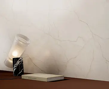 Background tile, Effect other marbles, Color beige, Glazed porcelain stoneware, 120x278 cm, Finish Honed