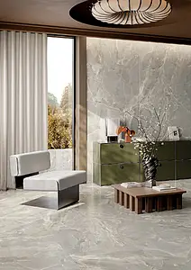 Background tile, Effect other marbles, Color grey, Glazed porcelain stoneware, 120x278 cm, Finish polished