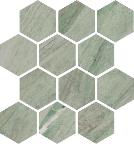 Alfalux Ceramiche, Elegance, 8201235_ELEG.GRE.SMOO.ESAGON