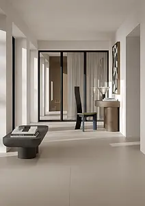 Background tile, Effect concrete, Color brown, Style loft, Glazed porcelain stoneware, 120x120 cm, Finish matte