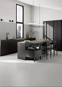 Background tile, Effect concrete, Color grey, Style loft, Glazed porcelain stoneware, 60x120 cm, Finish Honed