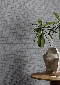 Mosaic tile, Effect concrete, Color grey, Style loft, Glazed porcelain stoneware, 30x30 cm, Finish matte