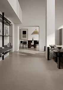 Background tile, Effect concrete, Color brown, Style loft, Glazed porcelain stoneware, 120x120 cm, Finish matte
