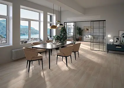Background tile, Effect wood, Color beige, Glazed porcelain stoneware, 20x120 cm, Finish matte