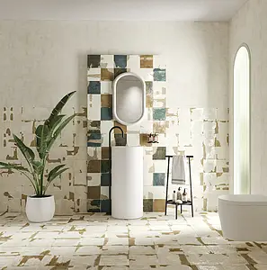 Background tile, Color multicolor, Ceramics, 29.75x89.46 cm, Finish matte