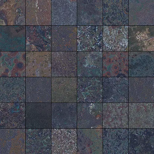 Ceramicas Aparici, Corten, CORTEN SAPPHIRE NAT MOS 5X5