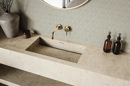 Background tile, Color beige, Ceramics, 29.75x99.55 cm, Finish matte