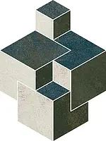 FLAMED MIX NAT MOS CUBE Aparici Flamed