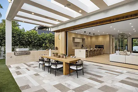 Background tile, Effect other marbles, Color multicolor, Glazed porcelain stoneware, 49.75x99.55 cm, Finish antislip