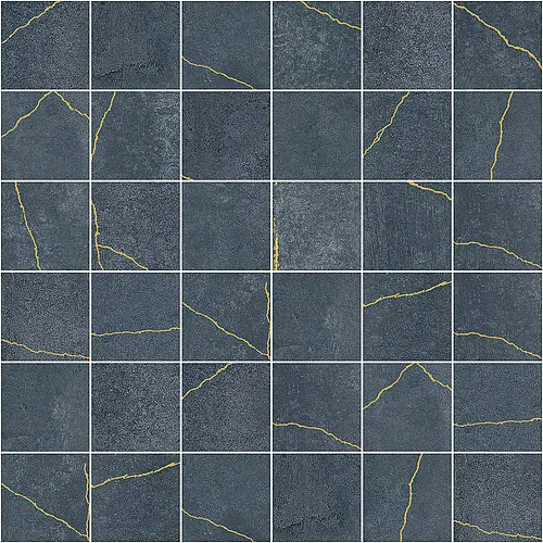 Ceramicas Aparici, Kintsugi, KINTSUGI BLUE AICHI MOS