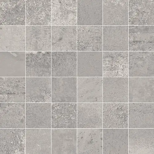 Ceramicas Aparici, Metallic, Metallic Grey Nat. Mosaico 5x5_G-3558