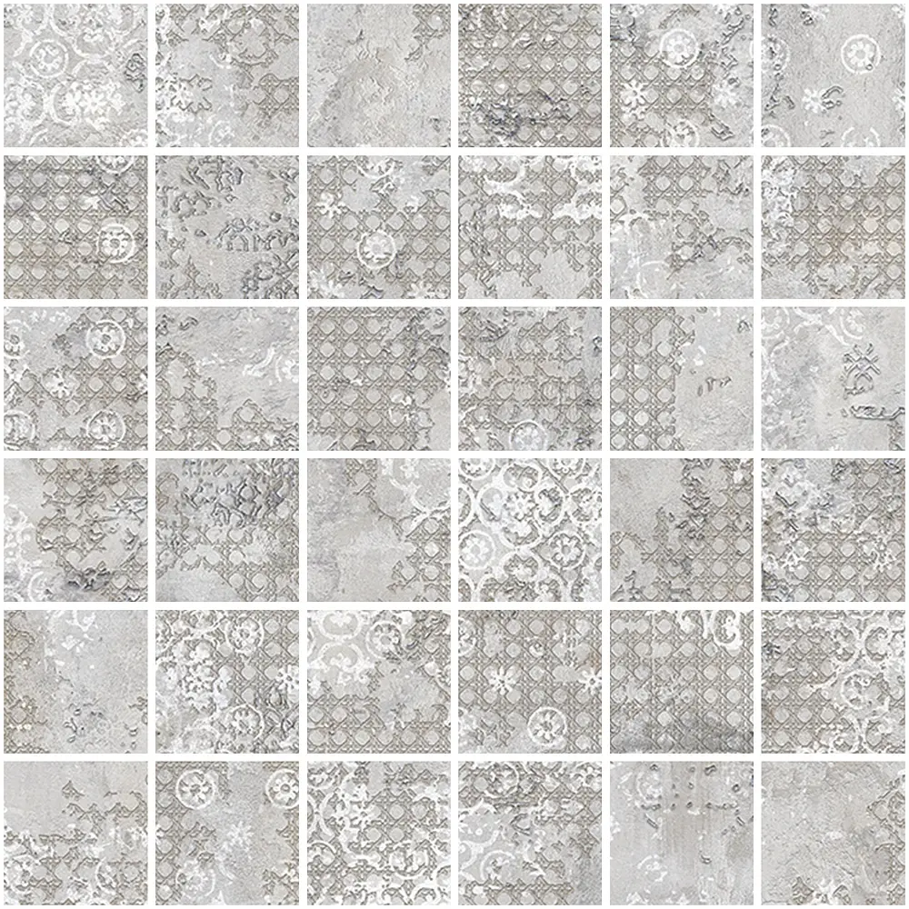 RUG GREY NAT MOS 5X5 Aparici Rug
