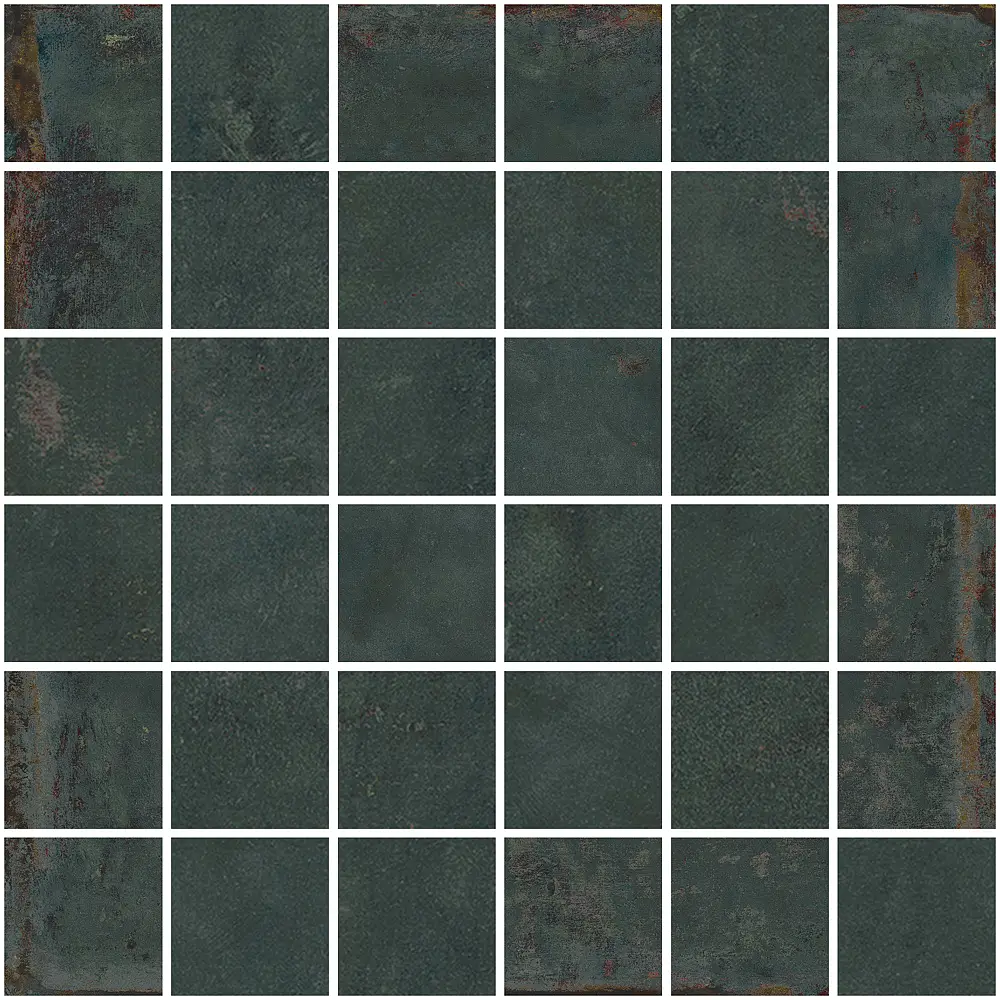 STEEL GREEN NAT MOS 5X5 Aparici Steel