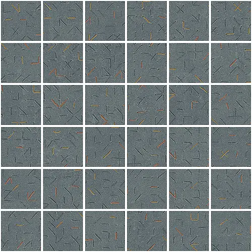 Ceramicas Aparici, Stitch, STITCH BLUE NAT MOS 5X5