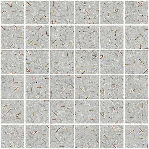 Ceramicas Aparici, Stitch, STITCH GREY NAT MOS 5X5
