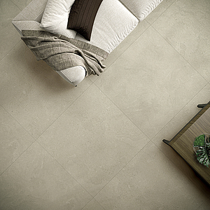 Background tile, Effect travertine, Color beige, Glazed porcelain stoneware, 99.55x99.55 cm, Finish antislip