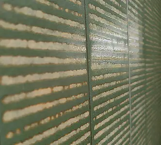 Background tile, Color green, Glazed porcelain stoneware, 59.55x59.55 cm, Finish matte