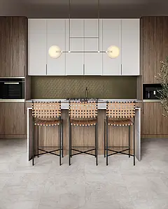 Background tile, Effect other marbles,other stones, Color white, Glazed porcelain stoneware, 49.75x99.55 cm, Finish antislip
