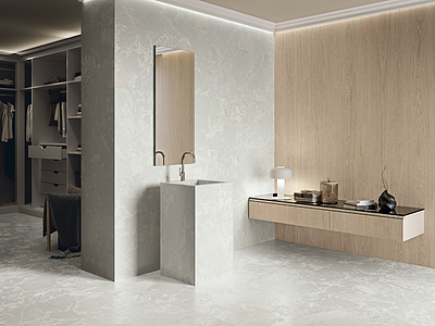 Background tile, Effect stone, Color grey, Glazed porcelain stoneware, 60x120 cm, Finish Honed