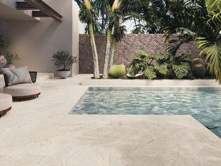 Tile Ape Batu Stone