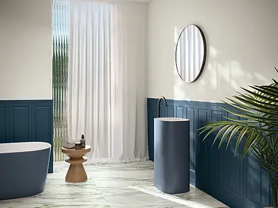Background tile, Effect fabric, Color grey, Ceramics, 30x90 cm, Finish matte