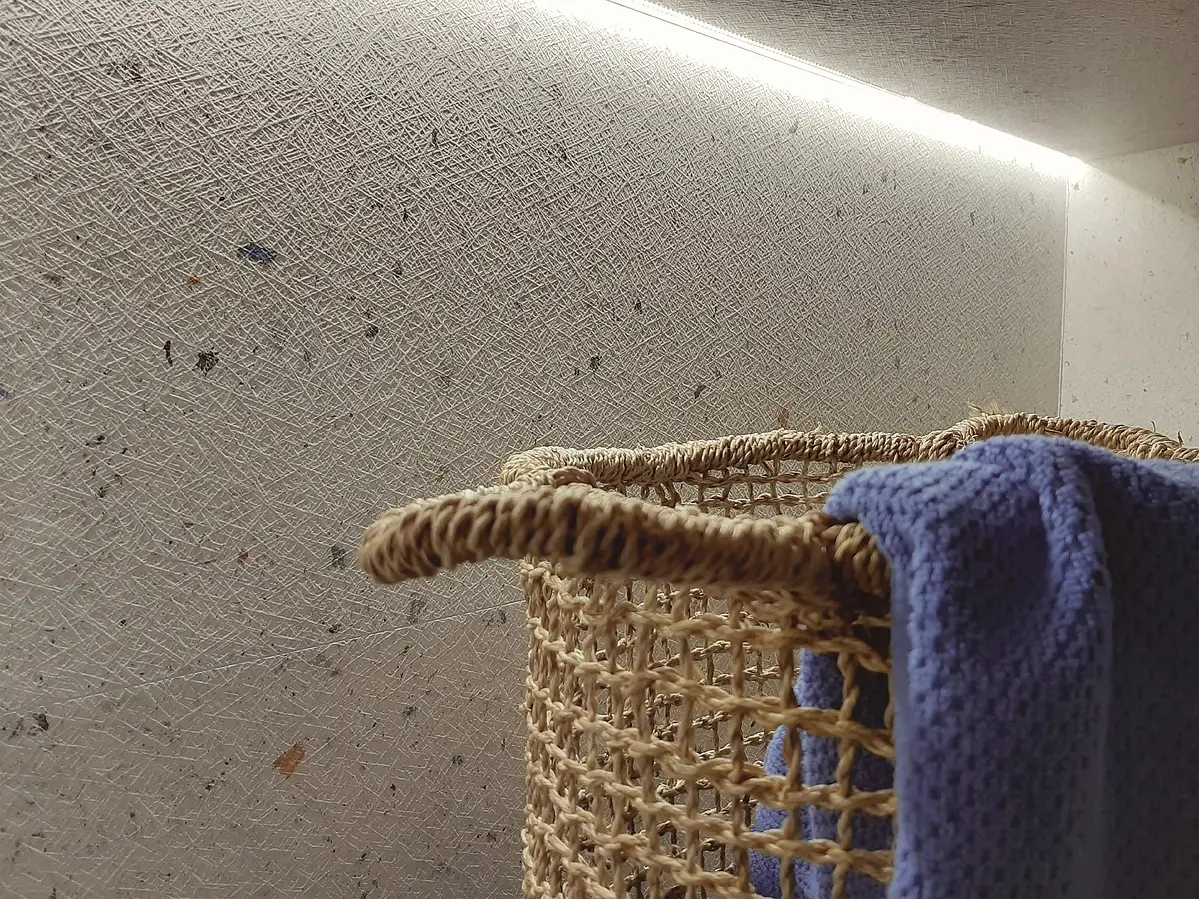 Background tile, Color white, Ceramics, 40x120 cm, Finish matte