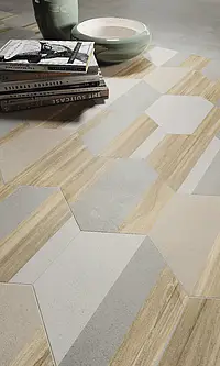 Grundflise, Glaseret porcelænsstentøj, 120x120 cm, Overflade skridsikker