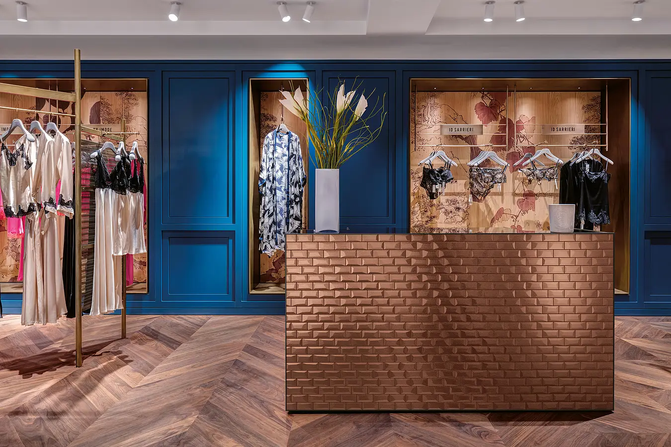 Mosaic tile, Effect metal, Color brown, Style metro, Ceramics, 30x37 cm, Finish matte