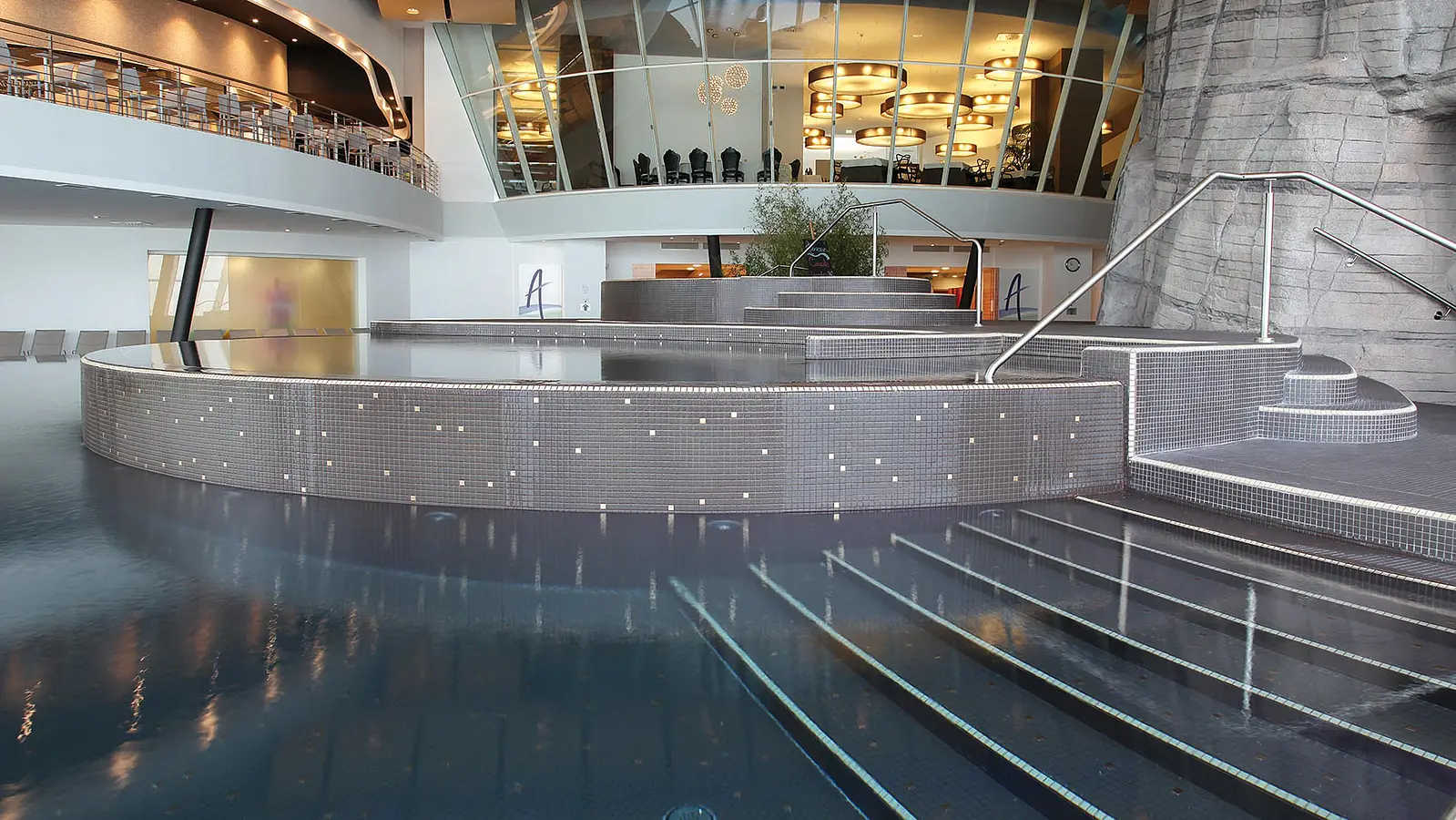 Mosaic tile, Color grey, Ceramics, 30x30 cm, Finish antislip