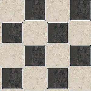 Background tile, Effect stone,other stones, Color beige, Glazed porcelain stoneware, 28.6x28.6 cm, Finish matte