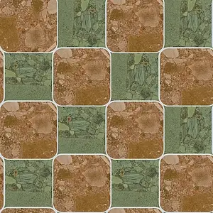 Grundflise, Effekt sten,other stones, Farve brun, Glaseret porcelænsstentøj, 28.6x28.6 cm, Overflade mat