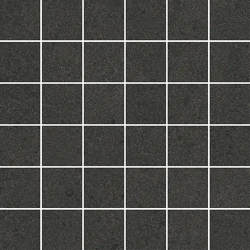Arcana Tiles, Black&Cream, Black Mosaic Night