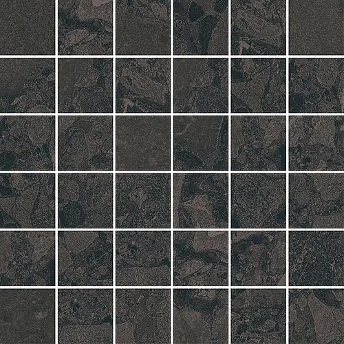 Arcana Ceramica, Black&Cream, Black Mosaic Space