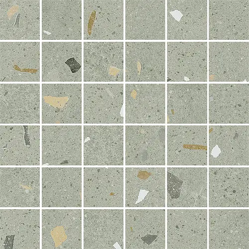 Arcana Tiles, Croccante, Mosaic Menta