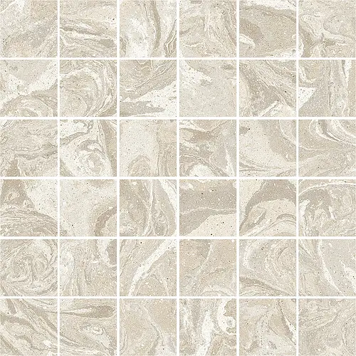 Arcana Tiles, Spuma, Spuma Mosaic Frappe