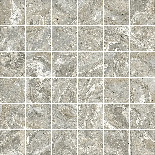 Arcana Tiles, Spuma, Spuma Mosaic Macchiato