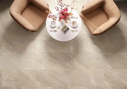 Background tile, Effect other stones, Color beige, Glazed porcelain stoneware, 60x120 cm, Finish antislip