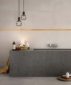 Background tile, Effect concrete, Color grey, Ceramics, 60x120 cm, Finish matte