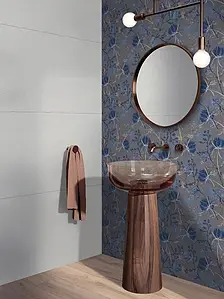 Effect unicolor, Color grey, Background tile, Ceramics, 60x120 cm, Finish matte