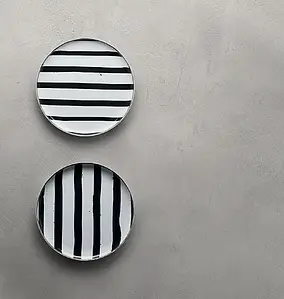 Grundflise, Effekt harpiks, Farve grå, Uglaseret porcelænsstentøj, 120x270 cm, Overflade mat