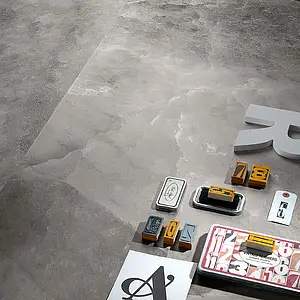 Background tile, Effect other marbles, Color grey, Glazed porcelain stoneware, 60x120 cm, Finish antislip