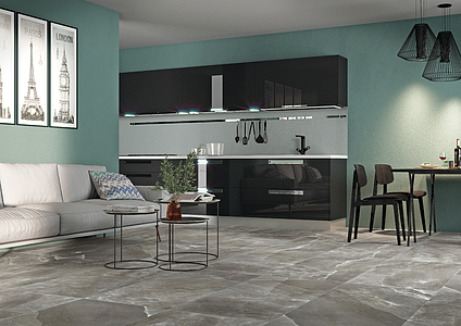 Background tile, Effect other marbles, Color grey,brown, Glazed porcelain stoneware, 60x120 cm, Finish antislip