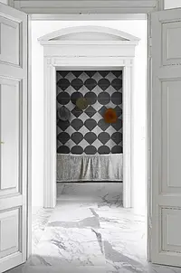 Background tile, Effect stone,other marbles, Color grey,white, Unglazed porcelain stoneware, 60x60 cm, Finish antislip