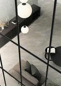 Effekt sten, Farve grå, Grundflise, Glaseret porcelænsstentøj, 59.5x119.2 cm, Overflade skridsikker